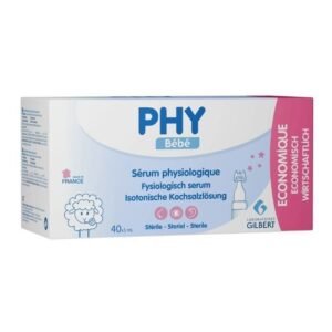 GILBERT Phy Serum Physiologique Boite de 40x5ml Maroc