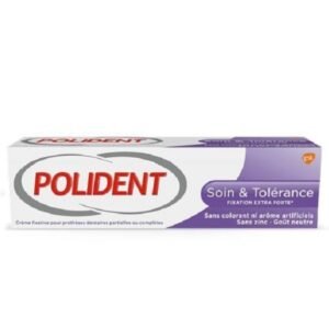 POLIDENT Fix Soin & Tolerance 40g Maroc