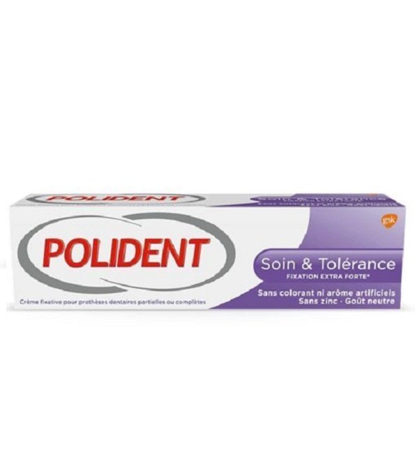 POLIDENT Fix Soin & Tolerance 40g Maroc