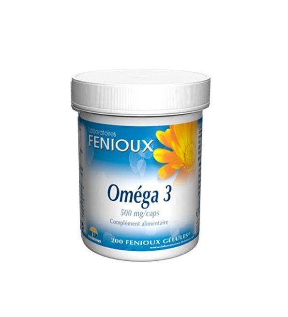 FENIOUX Oméga 3 500mg 200capsules Maroc