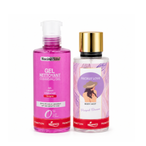 Racine Vita Gel Nettoyant Peaux Sèches 420ml+secret Love Purple Dream Pack Maroc