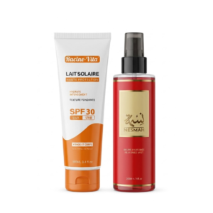 Racine Vita Lait Solaire Spf30 100ml+brume Parfumee Nesmah Pack Maroc