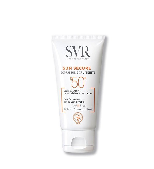 SVR Sun Secure Écran Minéral Teinté Peaux Sèches à Très Sèches 60g Maroc
