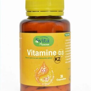 SVITA PREMIUM Vitamine d3 & K2 36 Capsules Maroc