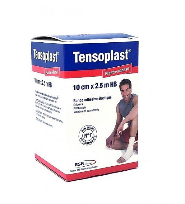 TENSOPLAST Bande Adhesive Elastique 2.5*10 Maroc