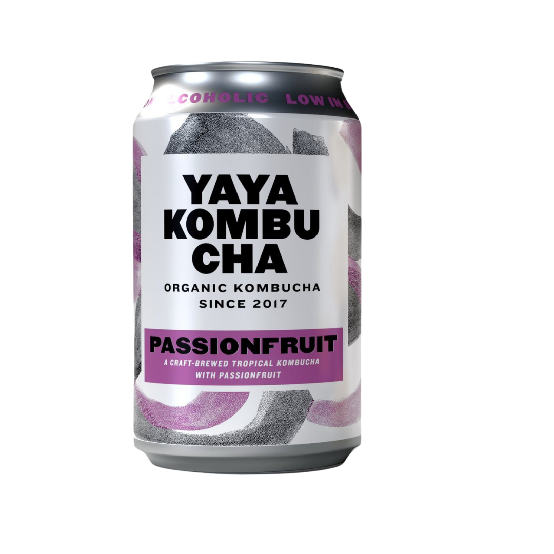 YAYA KOMBUCHA Fruit de Passion 330ml Maroc