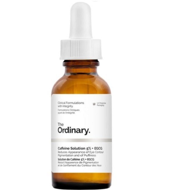 THE ORDINARY Solution à la Cafeine 5% + Egcg Contour des Yeux 30ml Maroc