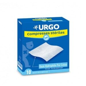 URGO Compresse Sterile 40*40 Cm Boite de 10 Maroc