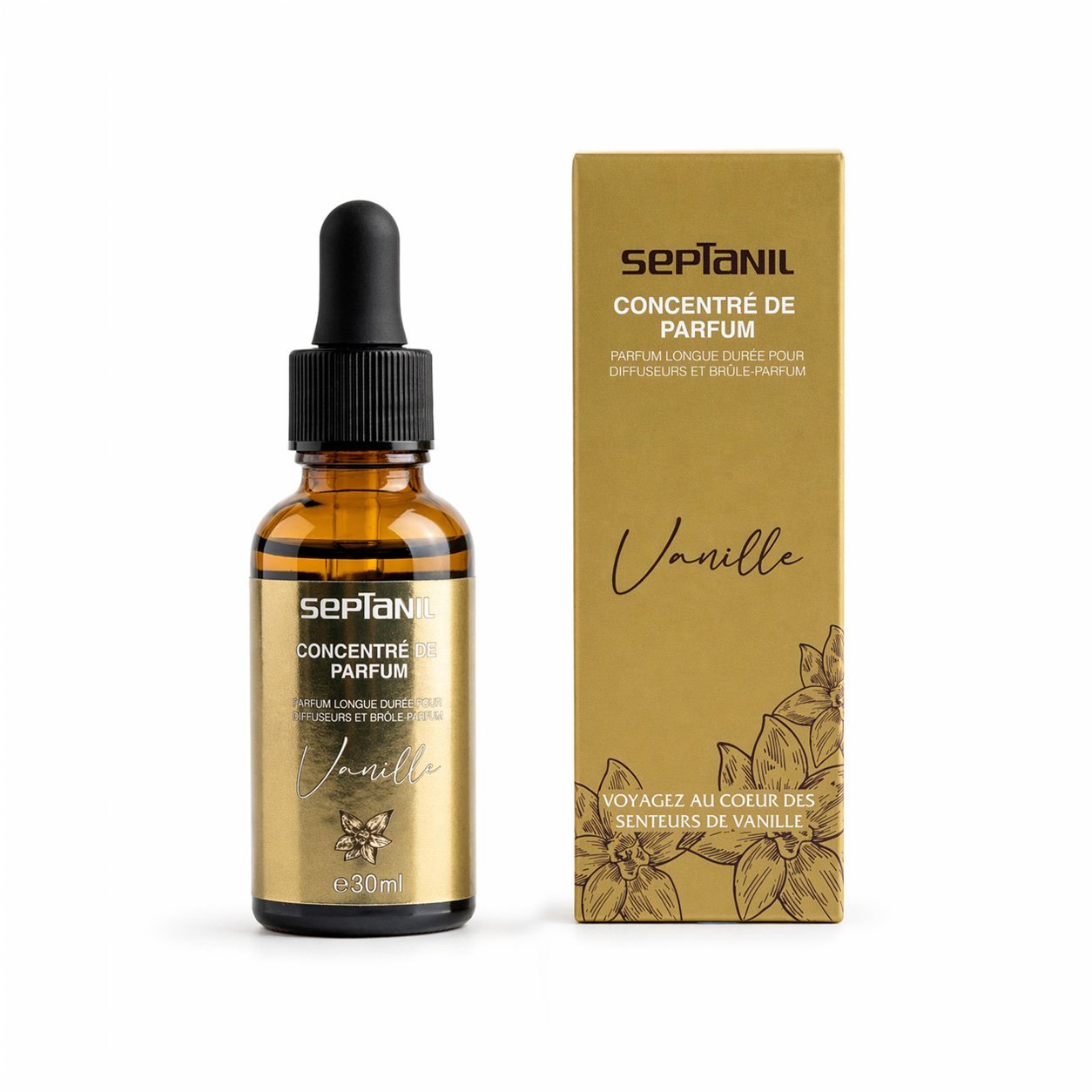 Septanil Base Fragrance Compte Goutte Vanille 30ml Maroc