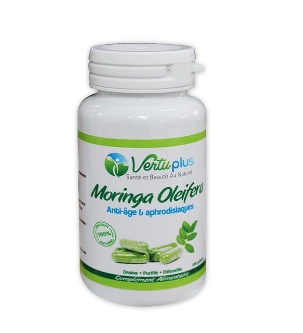 VERTU PLUS Moringa Oleifera 90 Gélules Maroc
