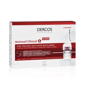 Vichy Dercos Aminexil Clinical Cure Anti-Chute Femmes 21 Ampoules – 21 x 6ml Maroc