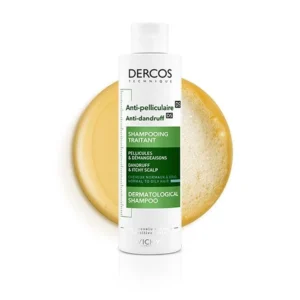 Vichy Dercos Shampoing Traitant Anti-Pelliculaire Cheveux Normaux à Gras – 200ml Maroc