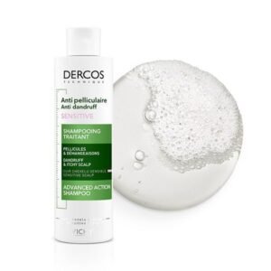 Vichy Dercos Shampoing Traitant Anti-Pelliculaire Sensitive Cuir Chevelu Sensible – 200ml Maroc