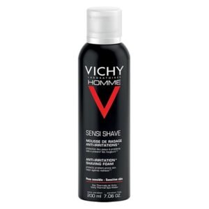 Vichy Homme Mousse à Raser Anti-Irritations Peau Sensible | 200ml Maroc