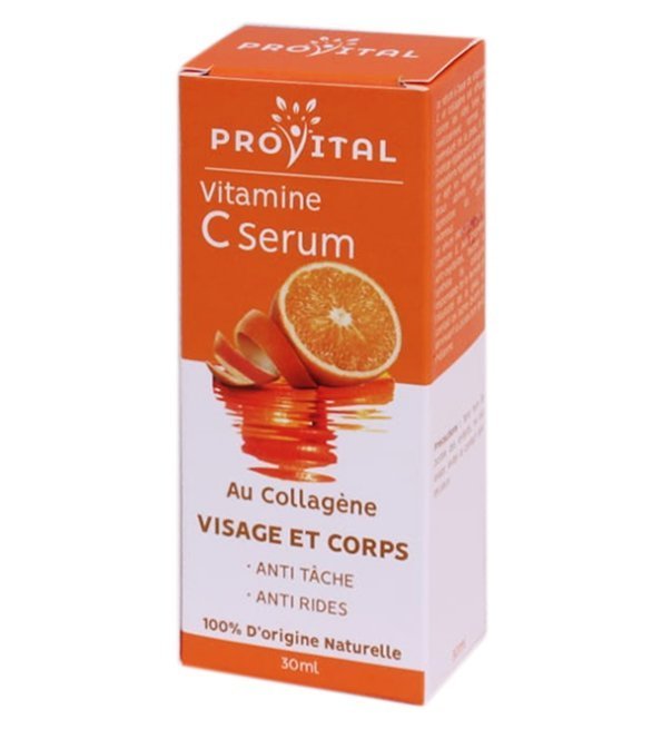 Pro Vital Vitamine C Sérum au Collagène – 30 ml Maroc