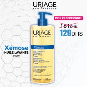 URIAGE – Xemose – Huile Lavante Apaisante – 500 ml Maroc