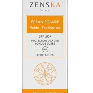 ZENSKA Écran Solaire Fluide Toucher Sec – 50ml Maroc