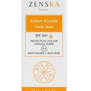 ZENSKA Écran Solaire Teinte Claire – 50ml Maroc