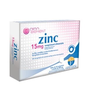 FENIOUX Zinc 15mg 30 Comprimés Maroc