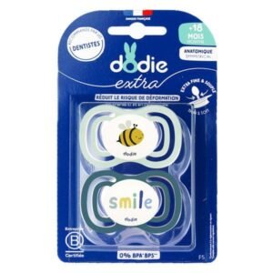 Dodie Sucette +18mois Duo Extra Fine Vert F6 Maroc