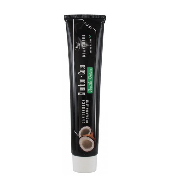 Denti Smile Dentifrice AU Charbon Coco 100GR Maroc