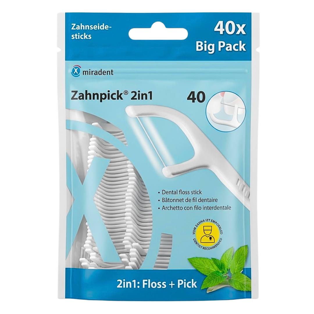 Miradent Zahnpick 40 Stuck Reference 6300057 Maroc