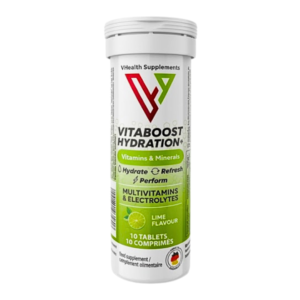 Vhealth Vitaboost Hydration+ Multivitamins Électrolytes Citron10 Comprimes Maroc