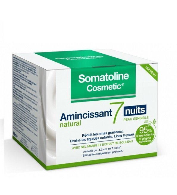 Somatoline Amincissant 7 Nuits Natural 400ML Minceur Peaux Sensibles Maroc