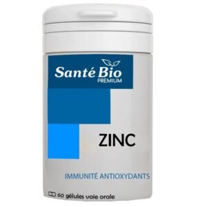 Santé bio Zinc 60gelules Maroc