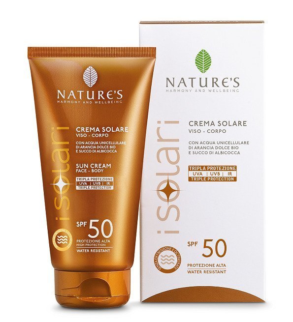 Natures Isolari Ecran Solaire Visage & Corps Spf50 150ml Maroc